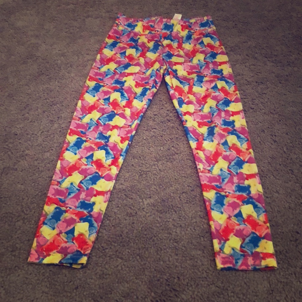 Girls Justice Gummy Bear Leggings!!